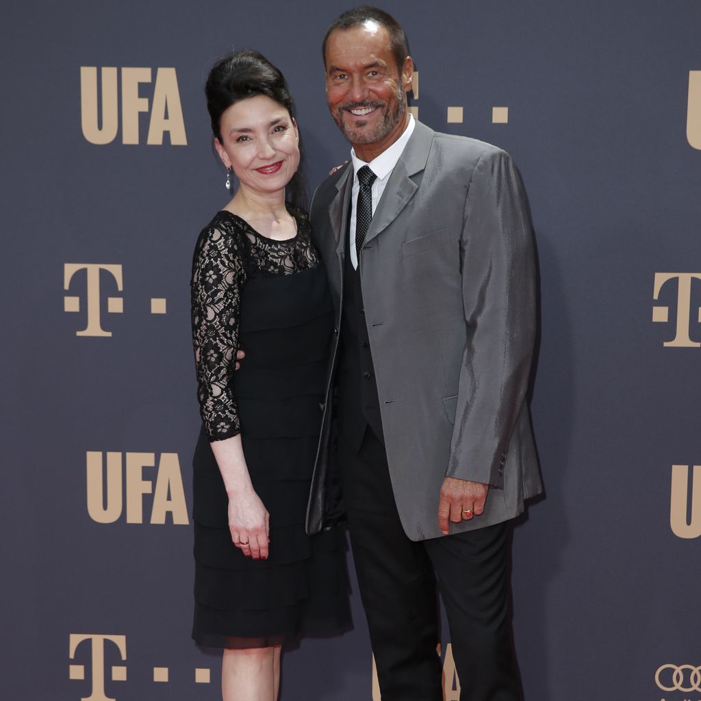 Tatjana Clasing und Silvan-Pierre Leirich bei er 100 Jahre UFA Gala in Berlin im September 2017