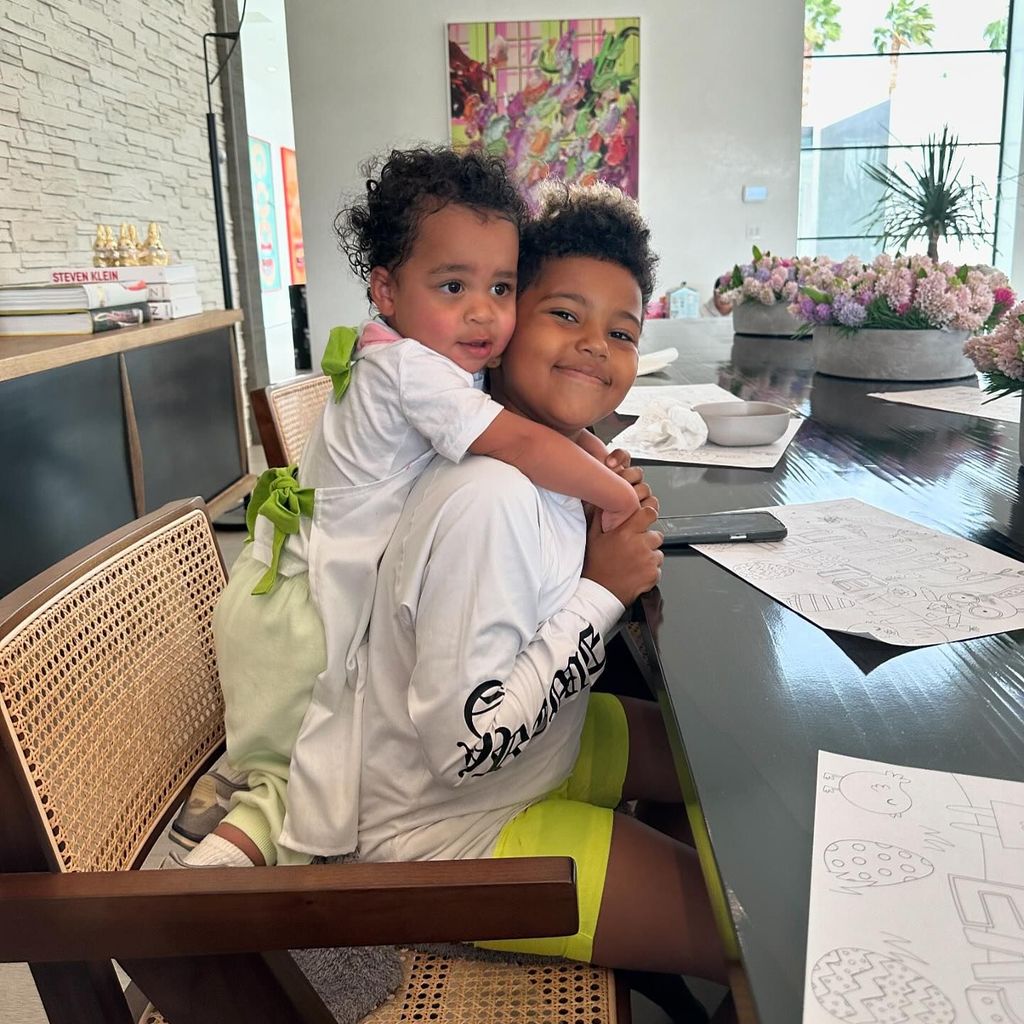 Tatum Thompson und Saint West