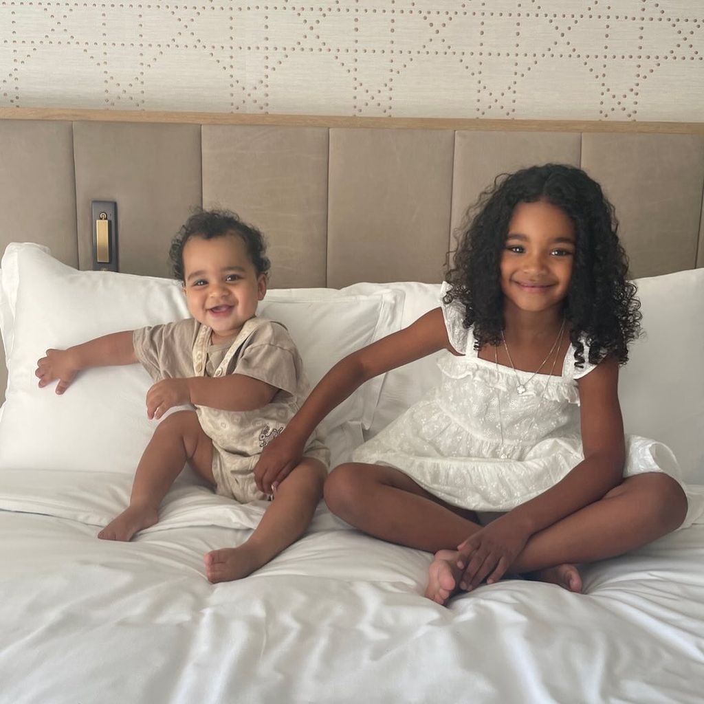 Tatum und True Thompson, die Kinder von Khloé Kardashian