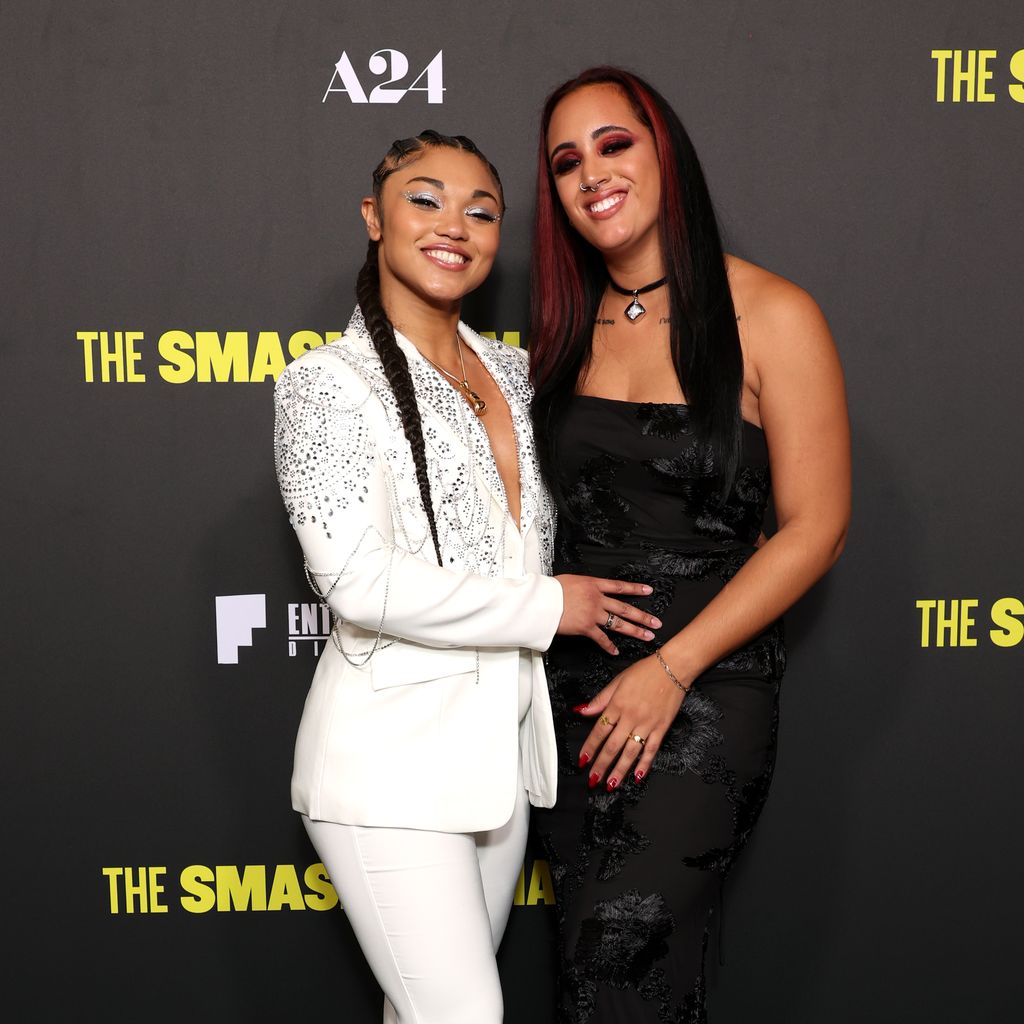 Tatyanna Dumas und Ava Raine bei der UK-Spezialvorführung von "The Smashing Machine" im Bafta 195 Piccadilly in London