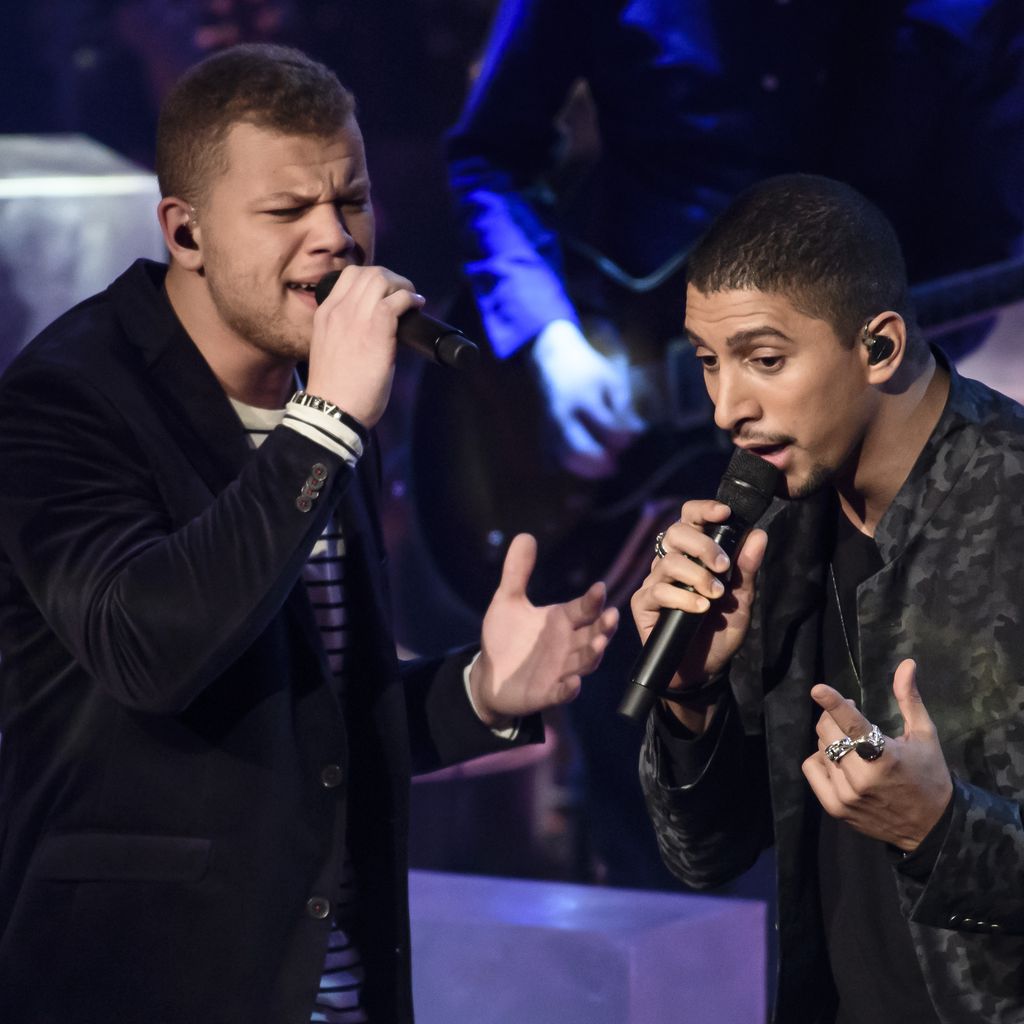 Tay Schmedtmann & Andreas Bourani im "The Voice of Germany"-Finale 2016