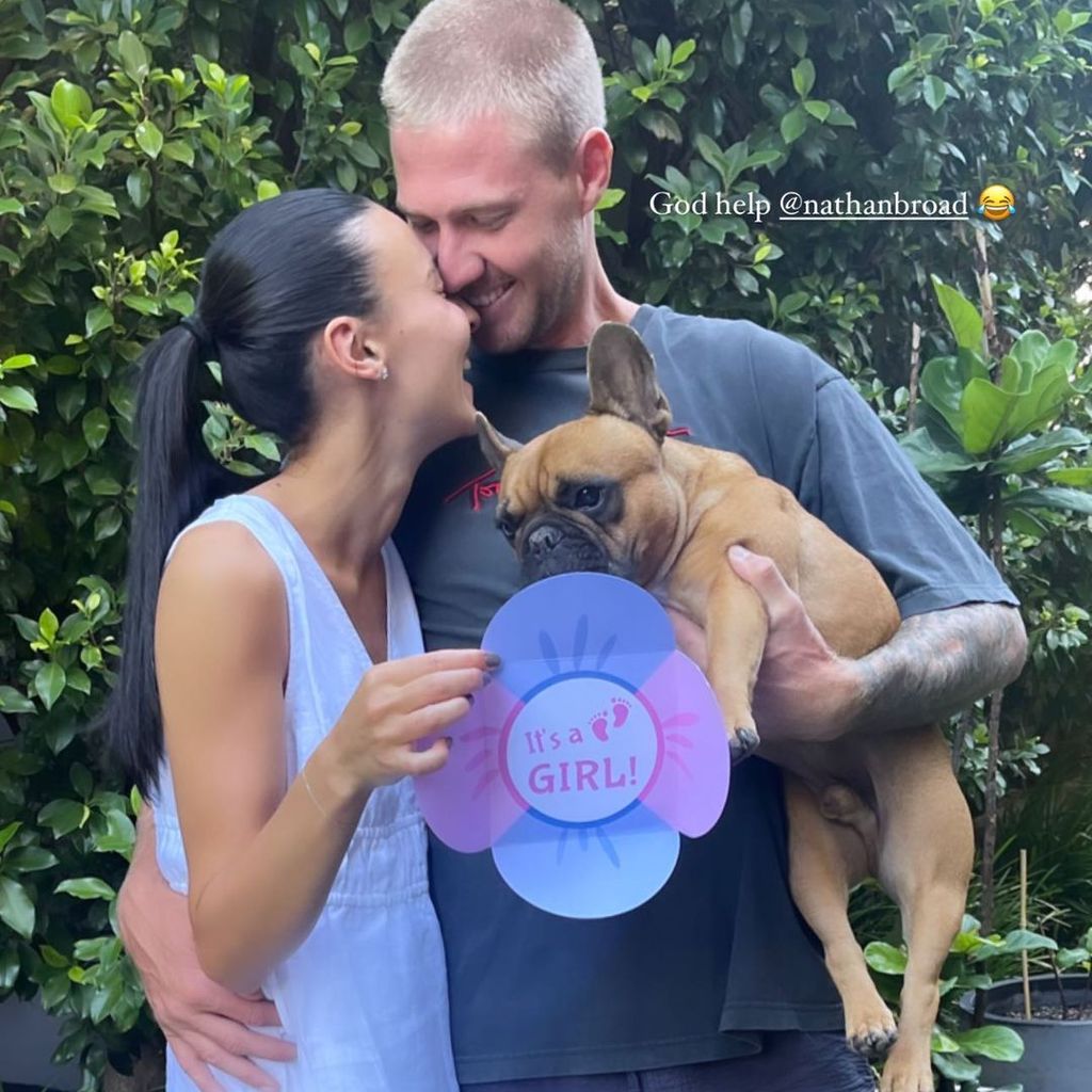 Tayla Damir mit ihrem Mann Nathan Broad