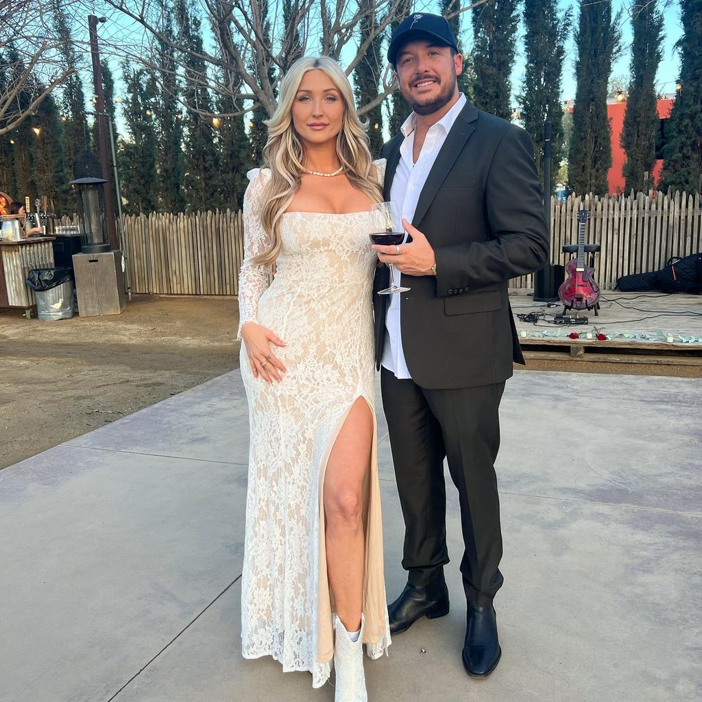 Taylor Ann Hasselhoff und ihr Mann Madison im Februar 2023