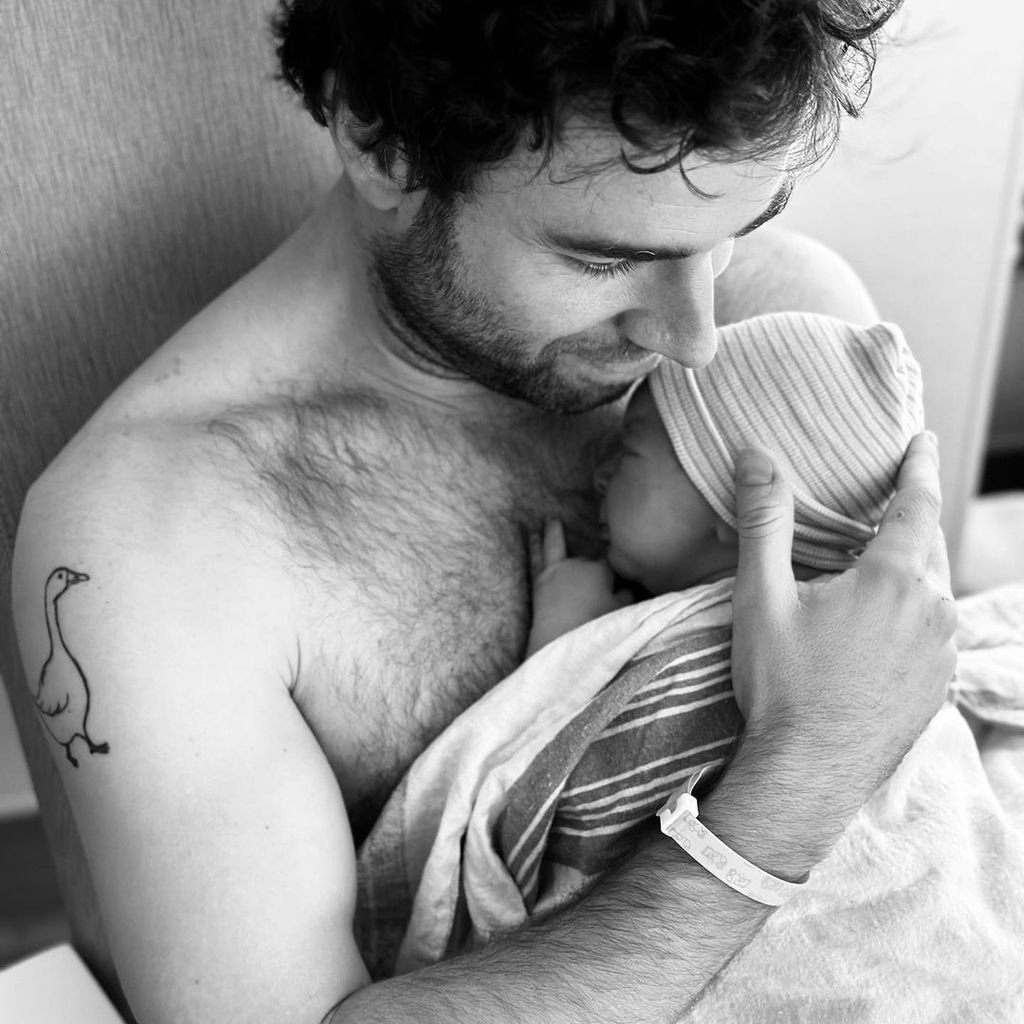 Taylor Goldsmith und sein Sohn Oscar