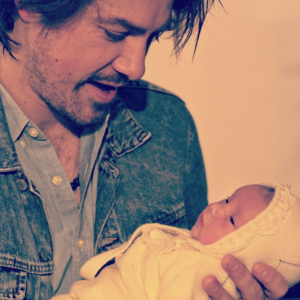 Taylor Hanson mit seiner Tochter