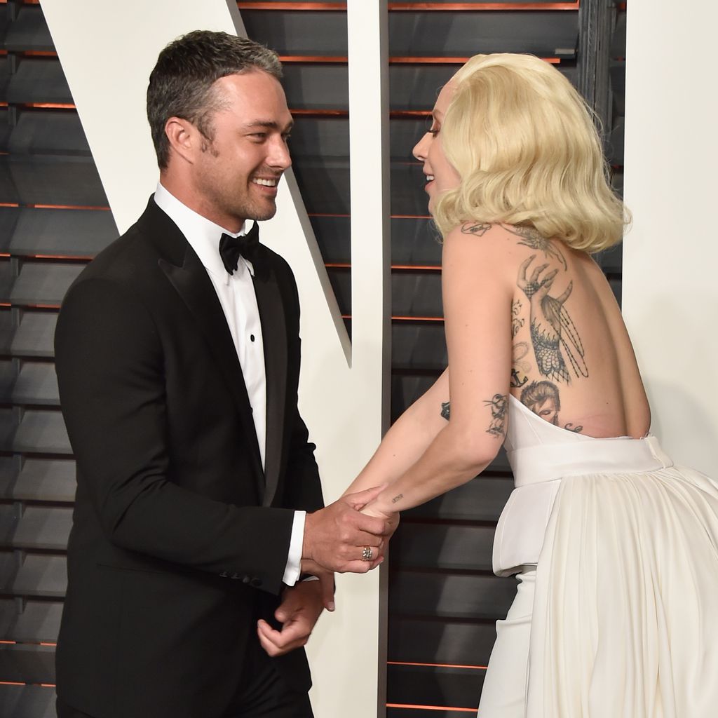 Taylor Kinney und Lady Gaga bei der Vanity-Fair-Oscarparty 2016
