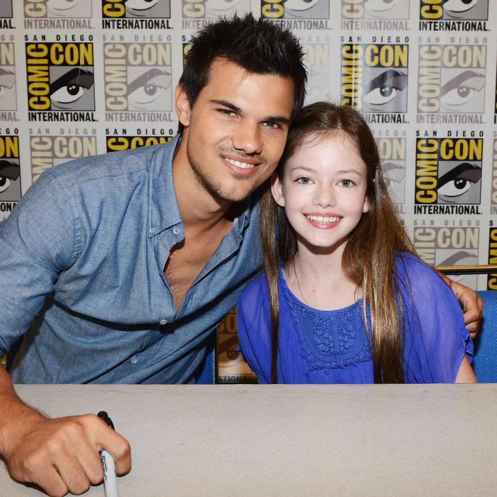 Taylor Lautner und Mackenzie Foy bei der San Diego Comic-Con 2012