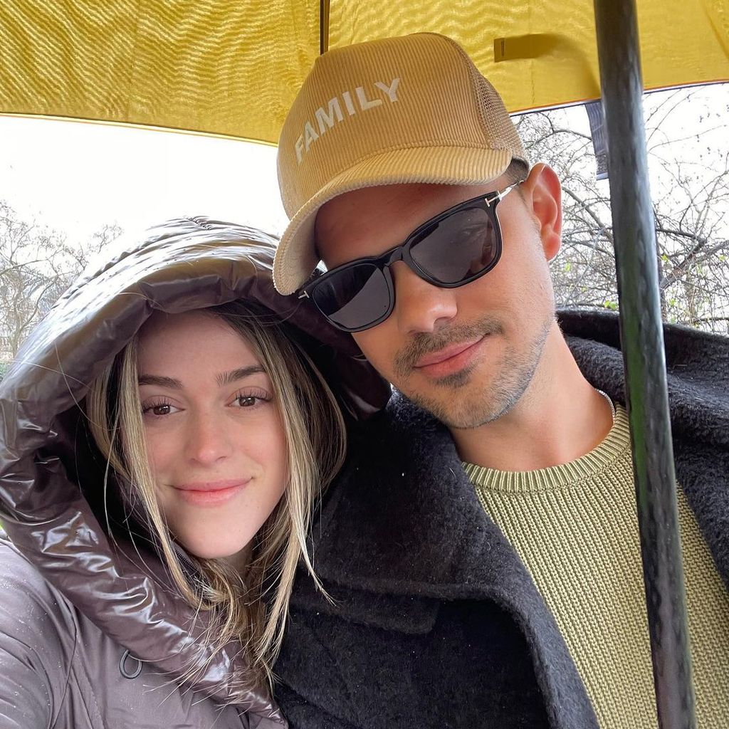 Taylor mit ihrem Mann Taylor Lautner