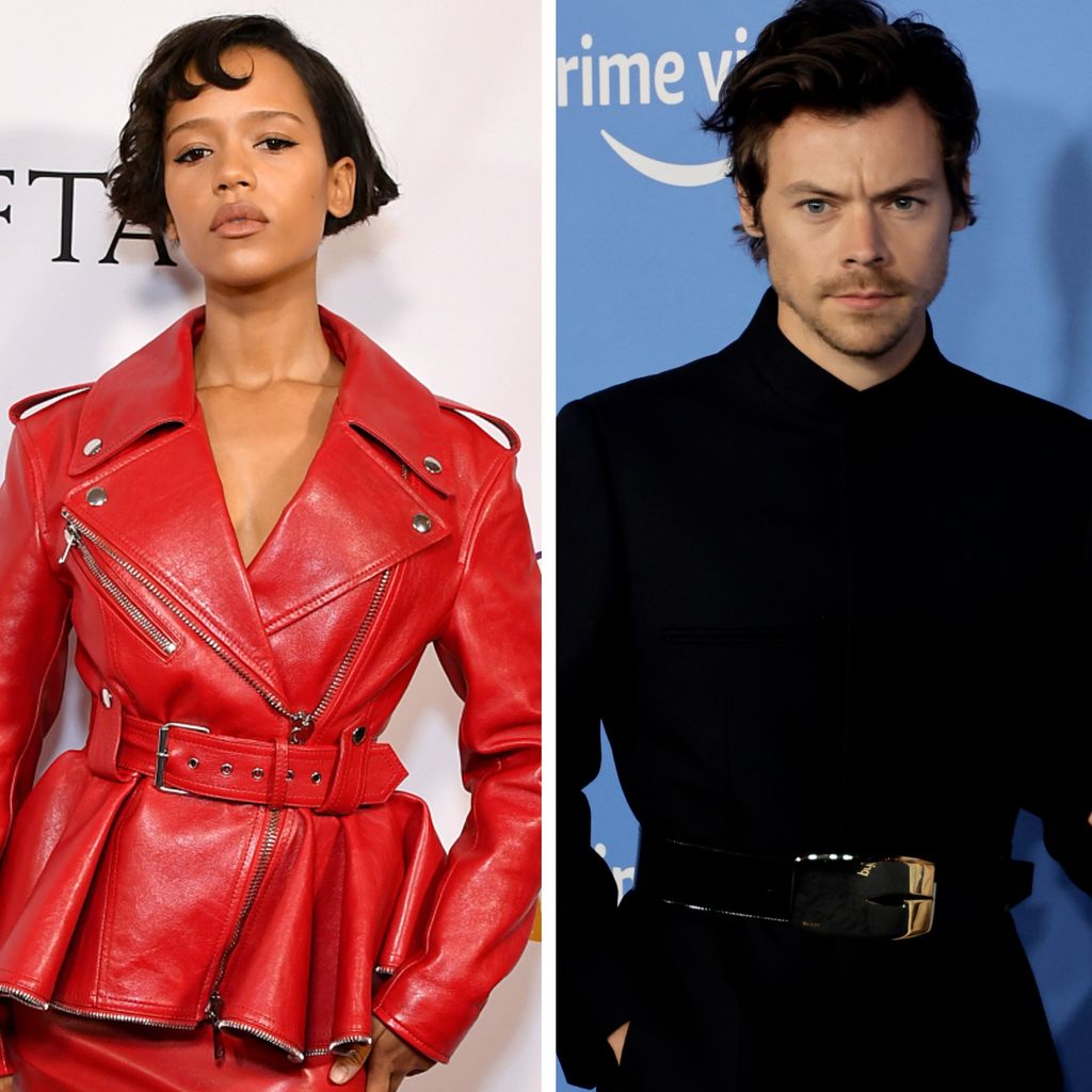 Taylor Russell und Harry Styles