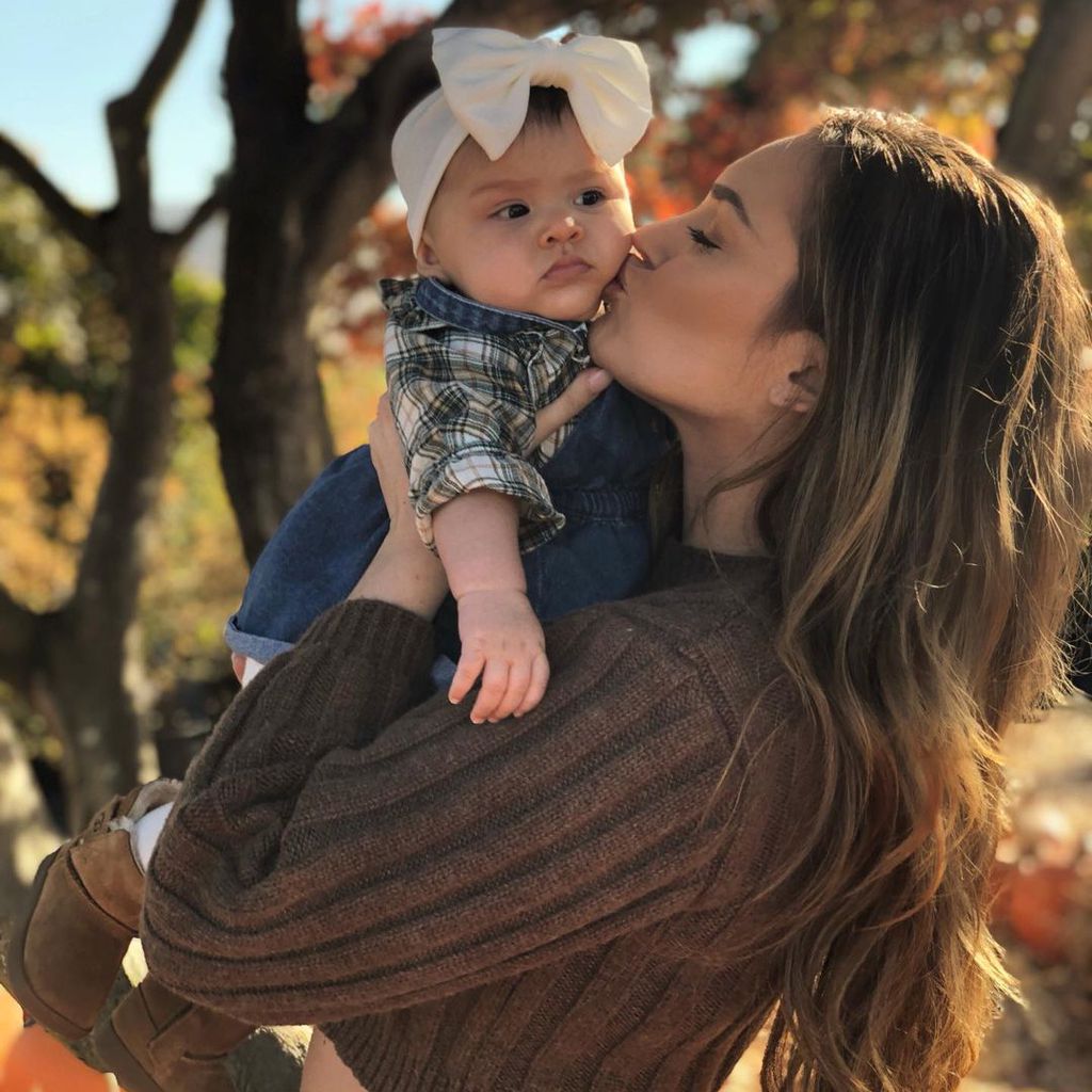 Taylor Selfridge und Baby Mila