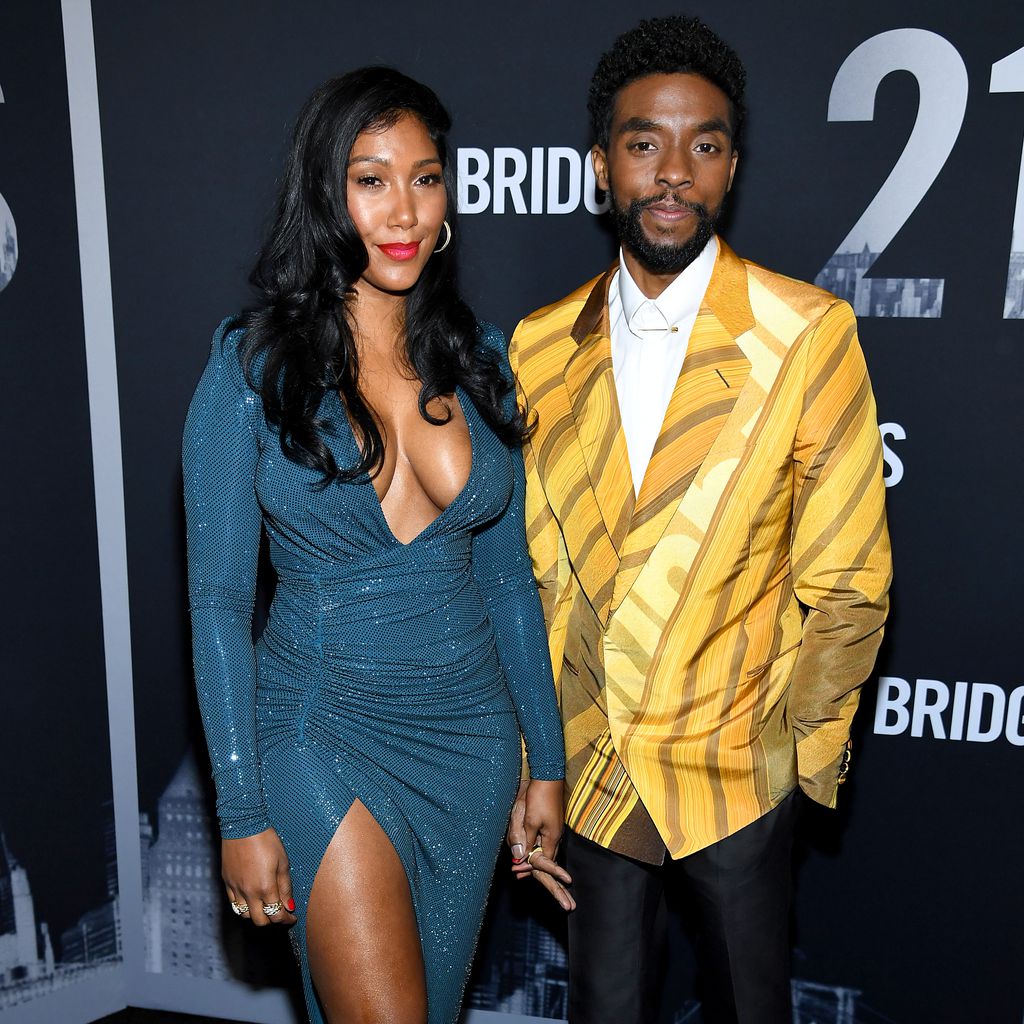 Taylor Simone Ledward und Chadwick Boseman