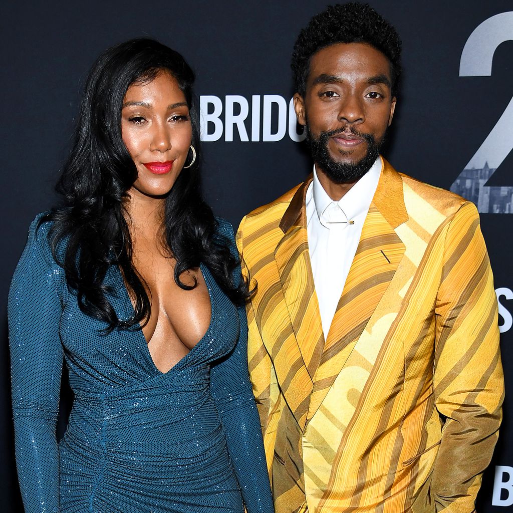 Taylor Simone Ledward und Chadwick Boseman