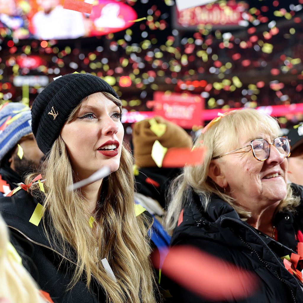 Taylor Swift beim Spiel der Kansas City Chiefs gegen die Buffalo Bills, Januar 2025