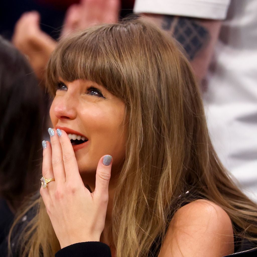 Taylor Swift beim NBA-Playoff-Spiel Knicks gegen Cavaliers in Cleveland, 23. Mai 2026