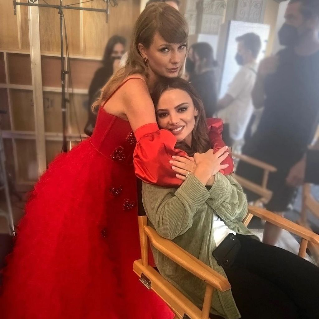 Taylor Swift und Keleigh Teller beim Musikvideo-Dreh