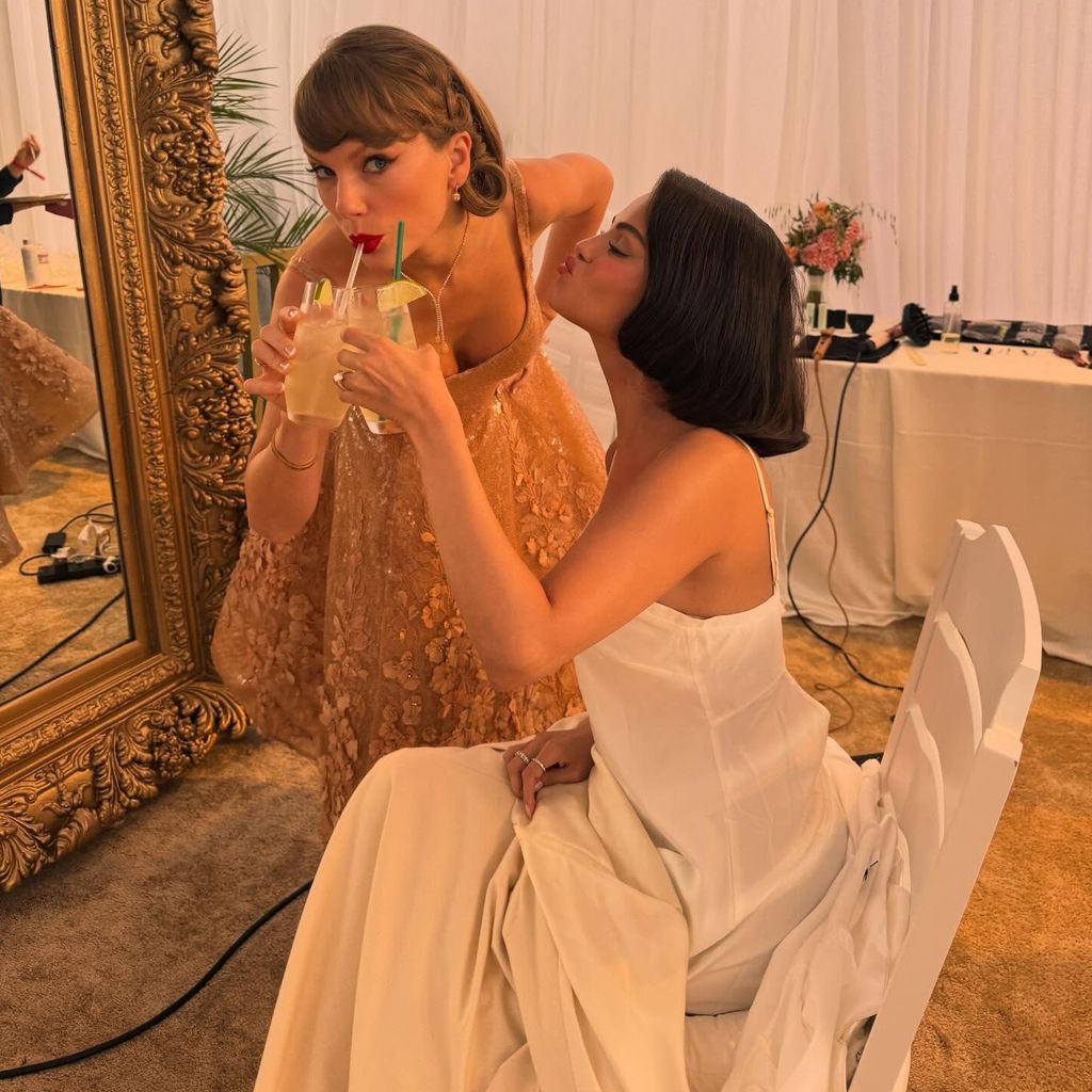 Taylor Swift und Selena Gomez an ihrem Hochzeitstag, September 2025