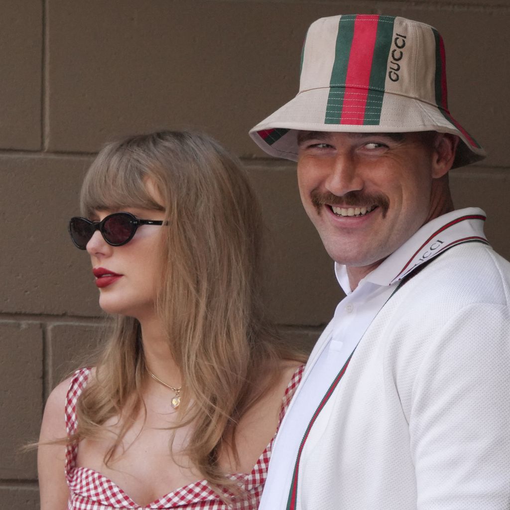 Taylor Swift und Travis Kelce bei den US Open, September 2024