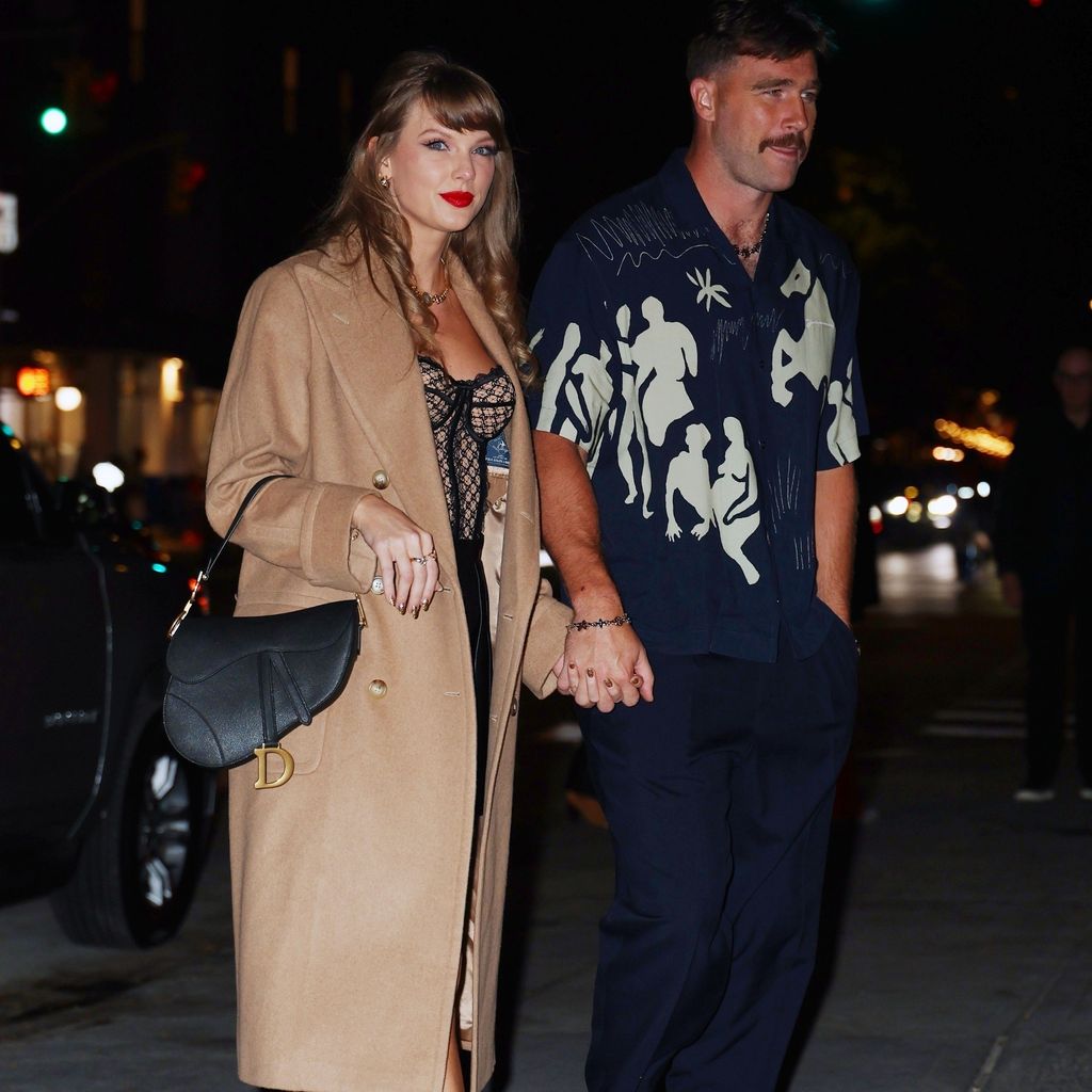Taylor Swift und Travis Kelce im Oktober 2024