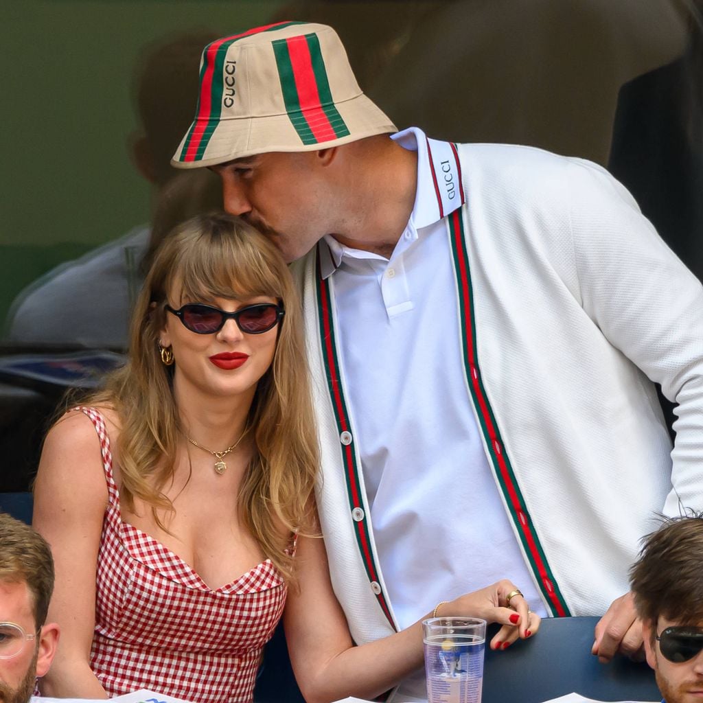 Taylor Swift und Travis Kelce bei den US Open 2024 im USTA Billie Jean King National Tennis Center in Queens