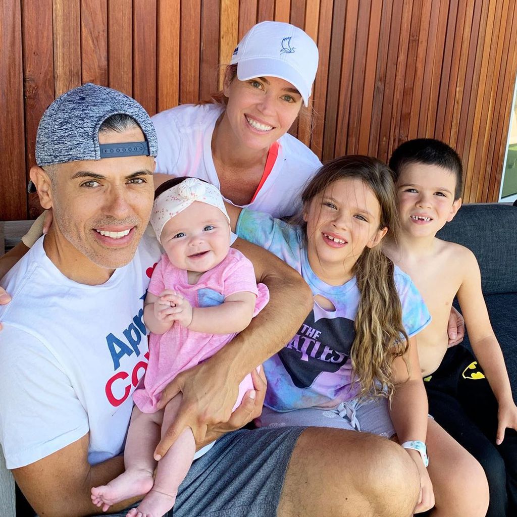Teddi Mellencamp Arroyave und ihre Familie im Juli 2020