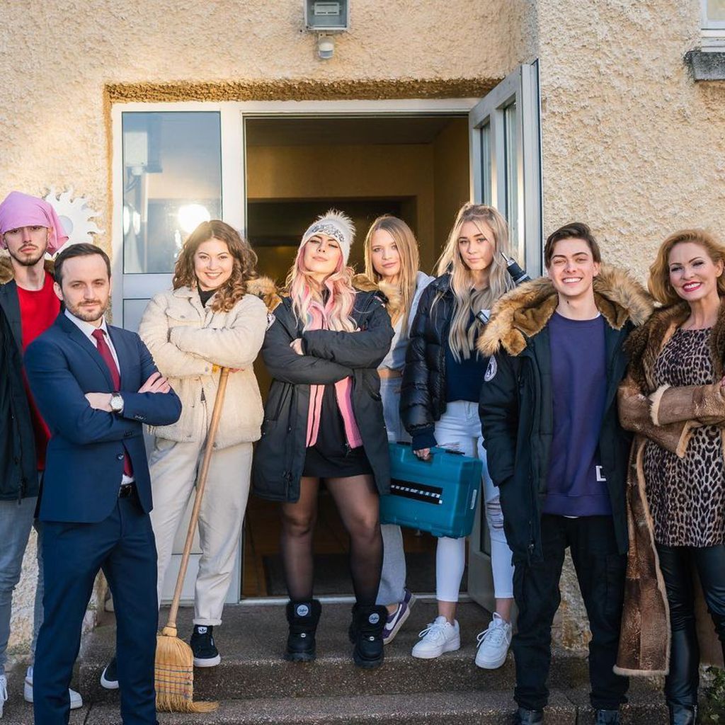 Teil des "Das Internat"-Casts