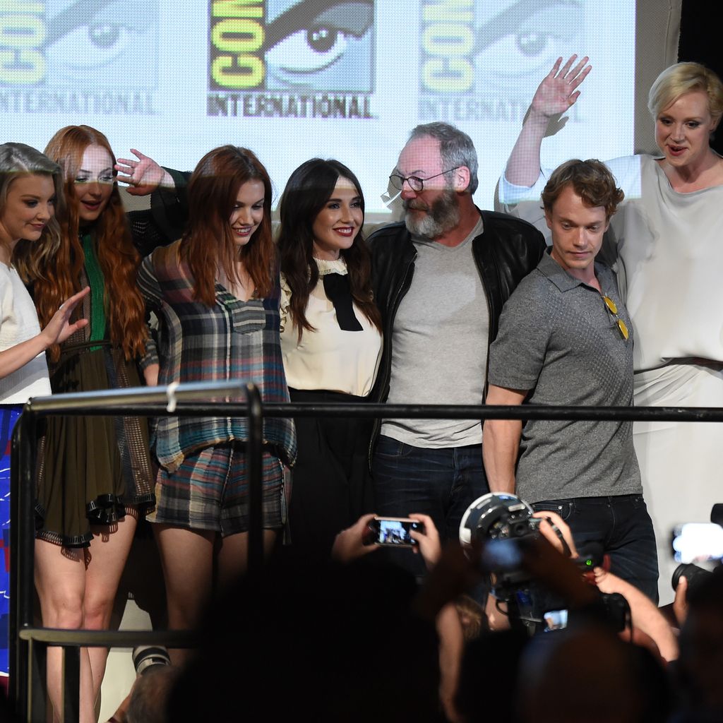 Sophie Turner, Natalie Dormer, Carice van Houten und Alfie Allen