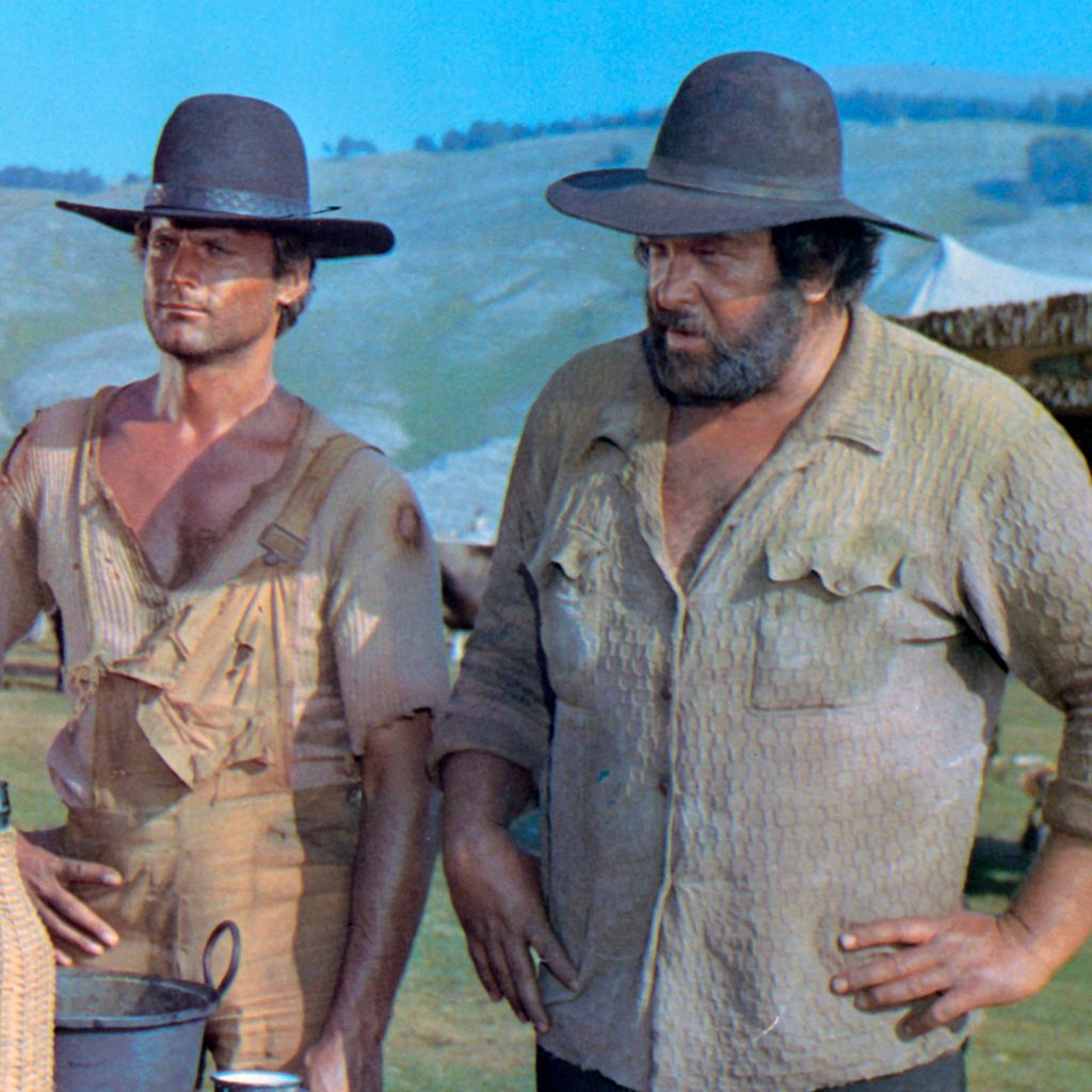 Terence Hill und Bud Spencer 1970 "Vier Fäuste für ein Hallelujah"
