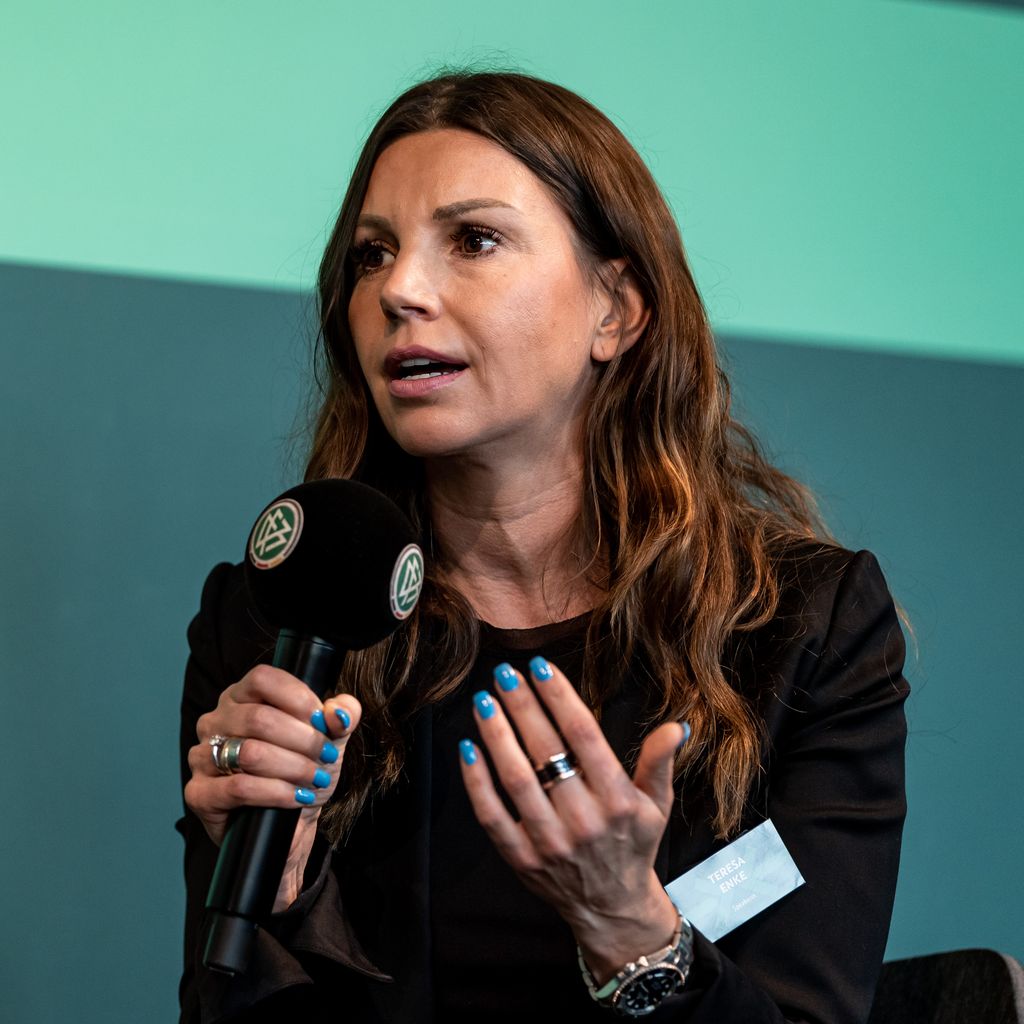 Teresa Enke im Dezember 2019