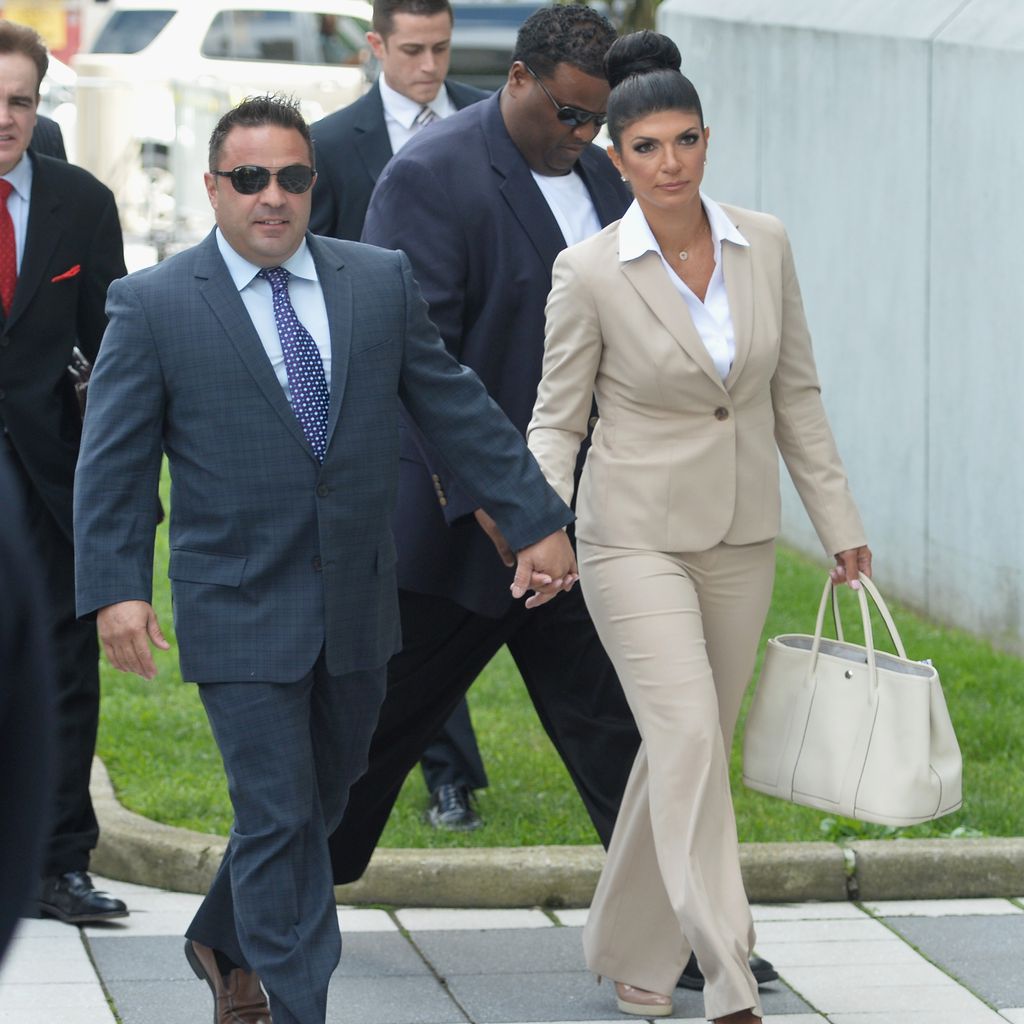Teresa Giudice mit ihrem Ex-Mann Joe im August 2014