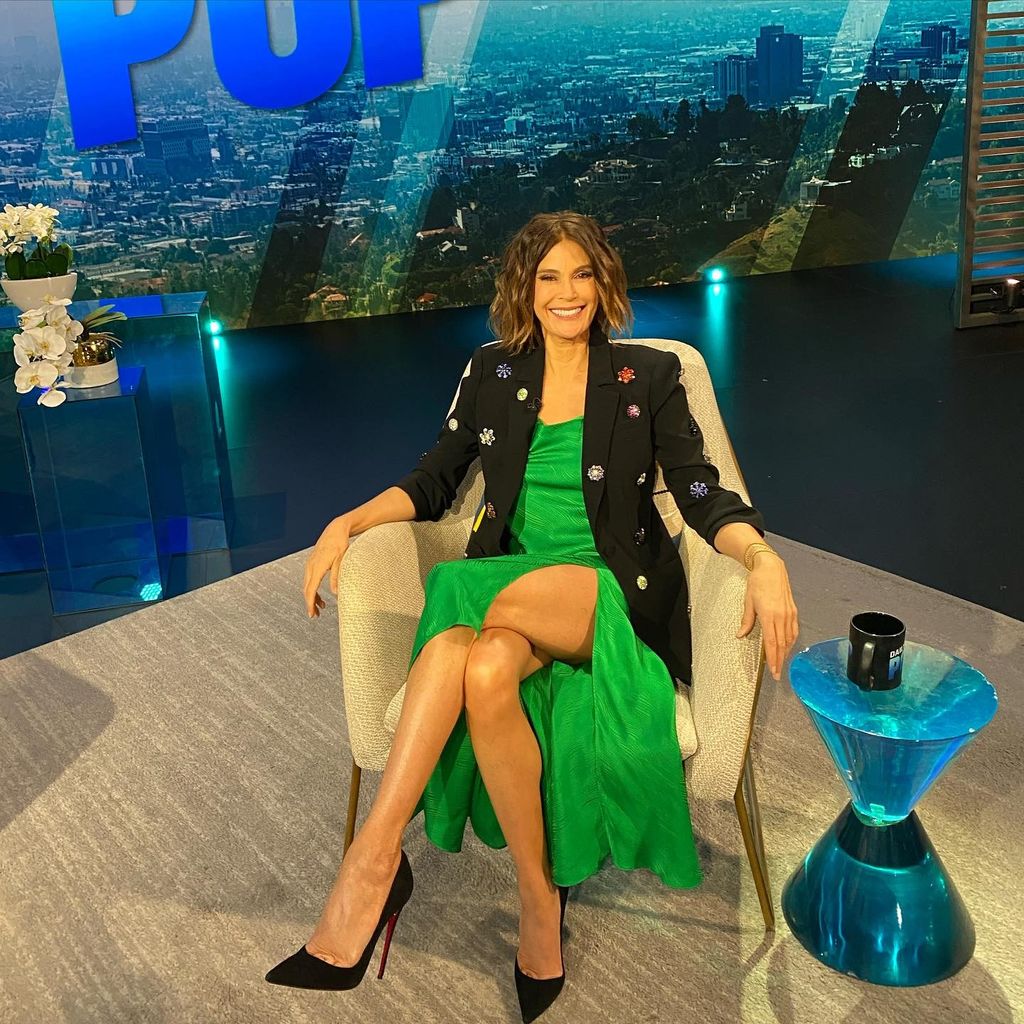 Teri Hatcher in der "E! News' Daily Pop", Januar 2022