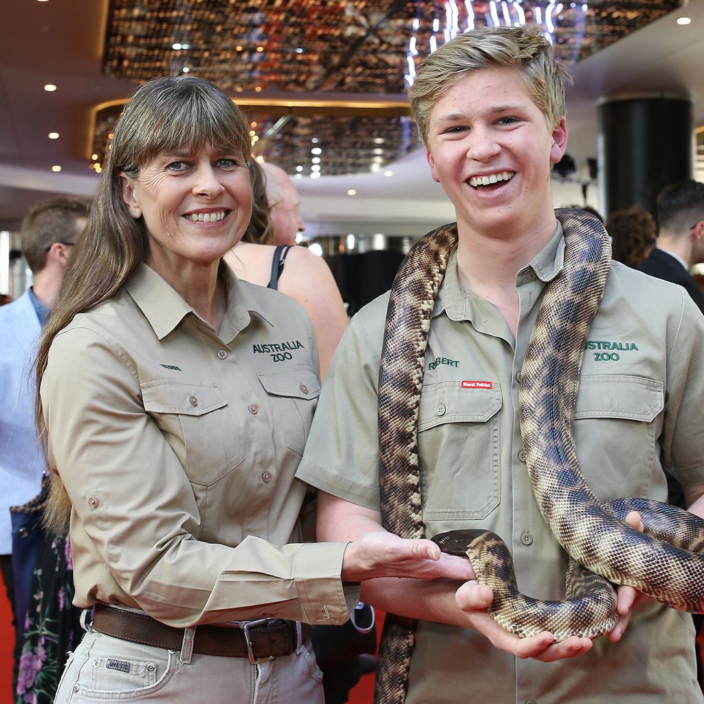 Terri und Robert Irwin im November 2019 in Sydney