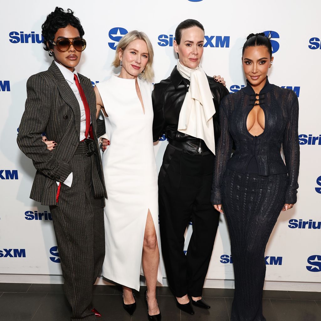 Teyana Taylor, Naomi Watts, Sarah Paulson und Kim Kardashian, SiriusXM’s Town Hall im Oktober 2025