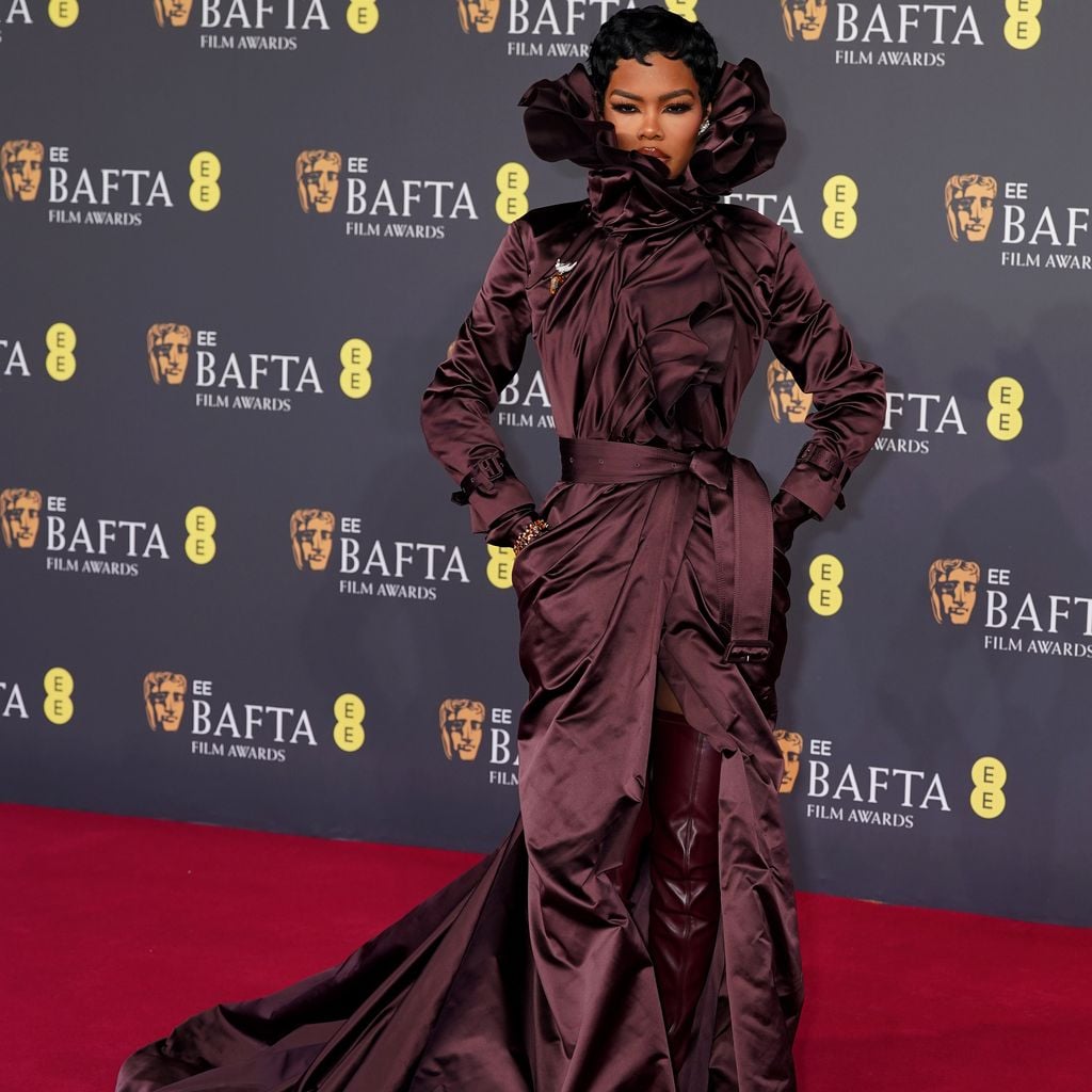 Teyana Taylor bei den BAFTA Film Awards 2026 in der Royal Festival Hall in London