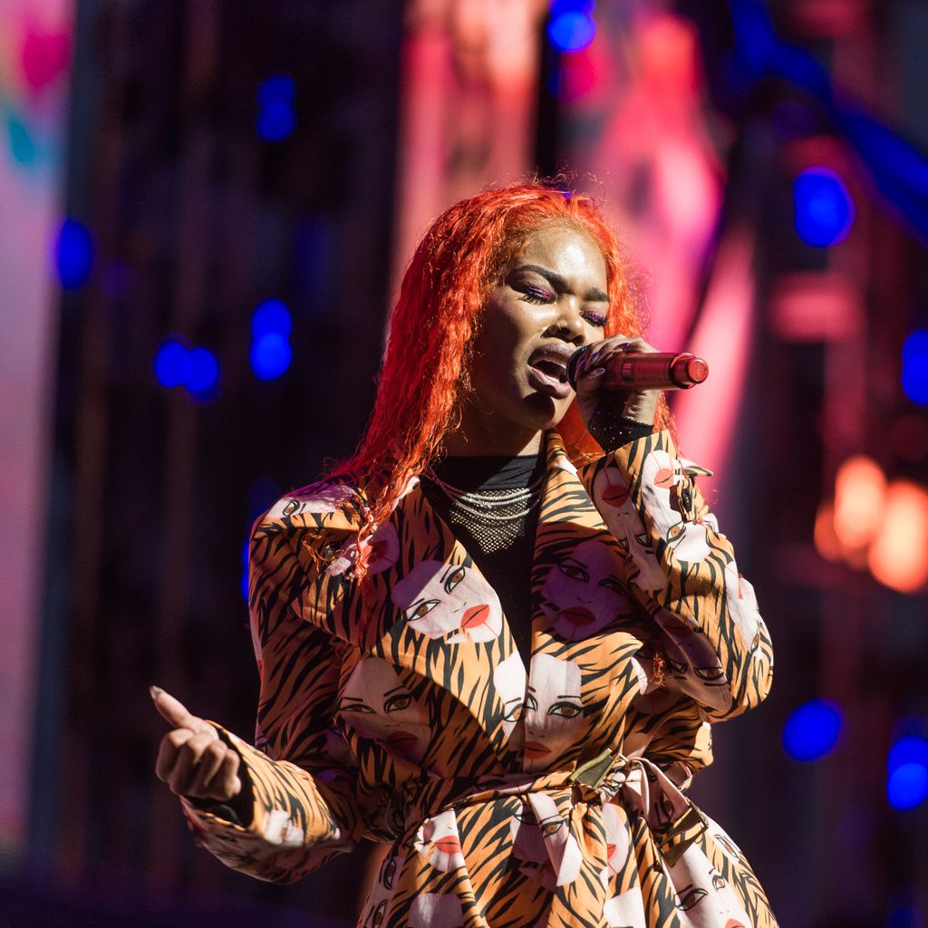 Die US-amerikanische Musikerin Teyana Taylor im Juni 2019 in New York City