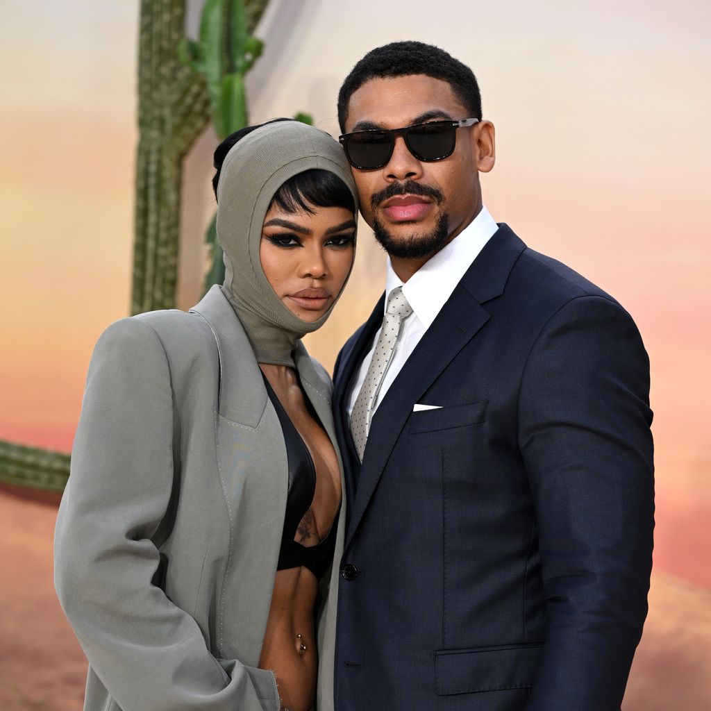 Teyana Taylor und Aaron Pierre bei der London-Premiere von "One Battle After Another" in Leicester Square