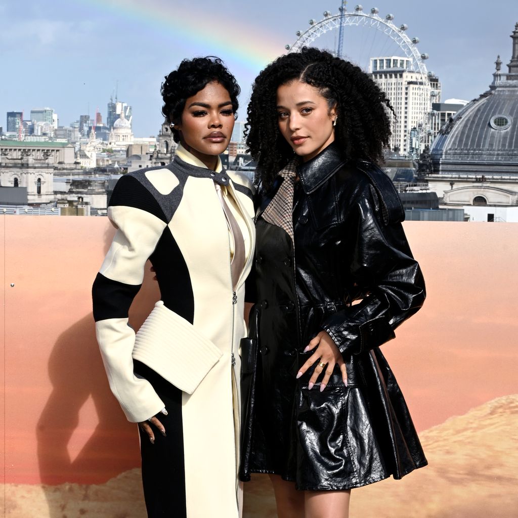 Teyana Taylor und Chase Infiniti beim Photocall zu "One Battle After Another" in London, 2025