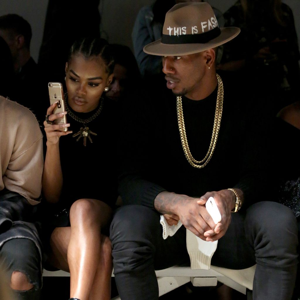Teyana Taylor und Iman Shumpert bei der Globe Fashion Week 2016 in New York