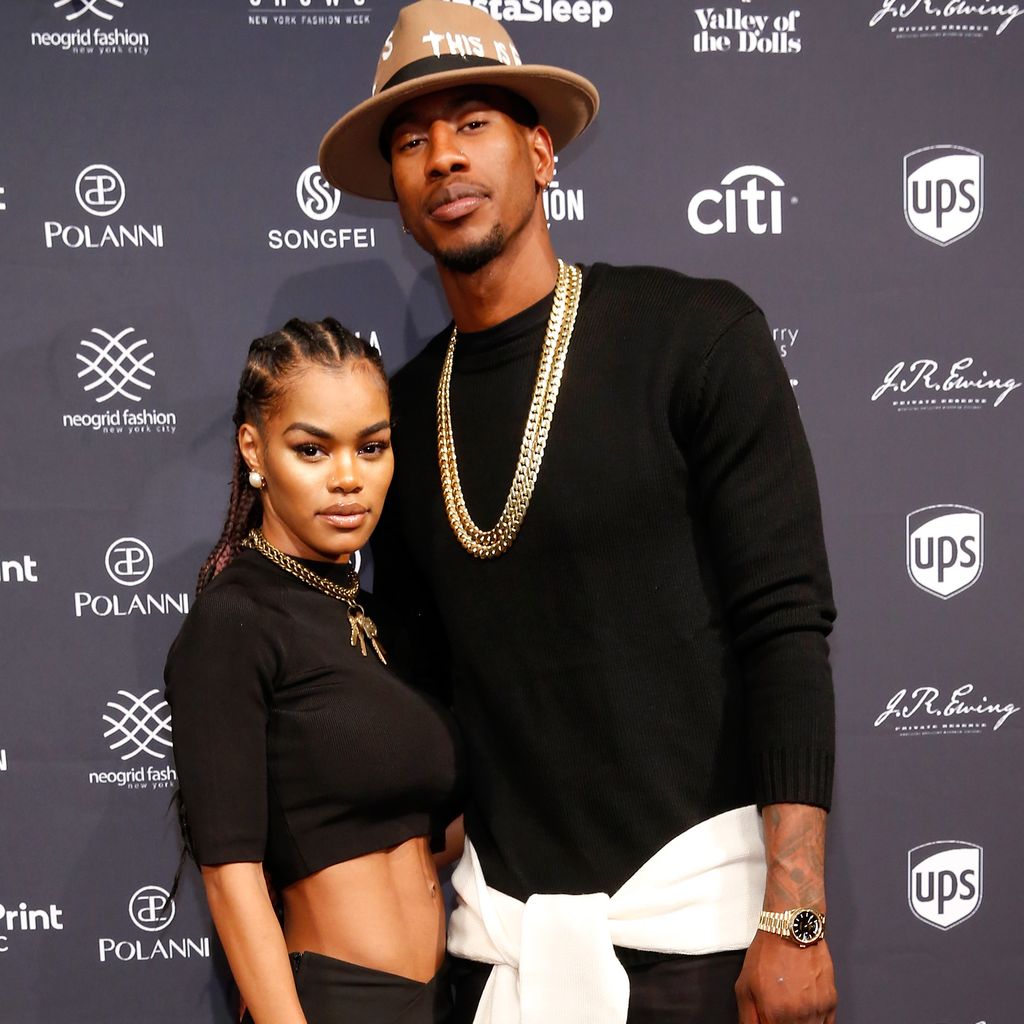 Teyana Taylor und Iman Shumpert bei der Fashion Week 2016 in New York