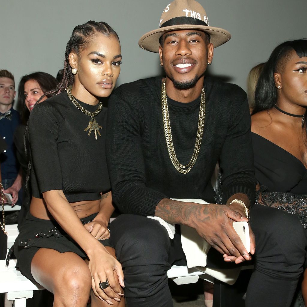 Teyana Taylor und Iman Shumpert bei der Globe Fashion Show 2016 in New York