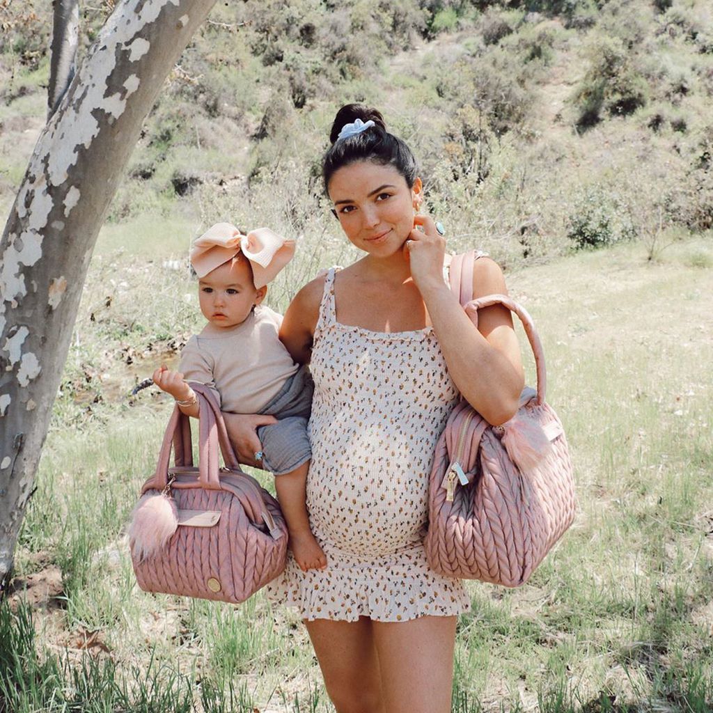"The Bachelor"-Star Bekah Martinez mit ihrer Tochter Ruth im April 2020