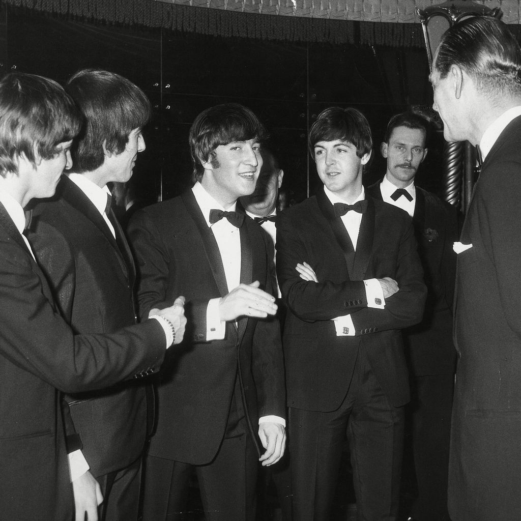 The Beatles und Prinz Philip