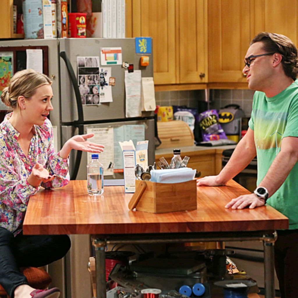 Kaley Cuoco und Johnny Galecki