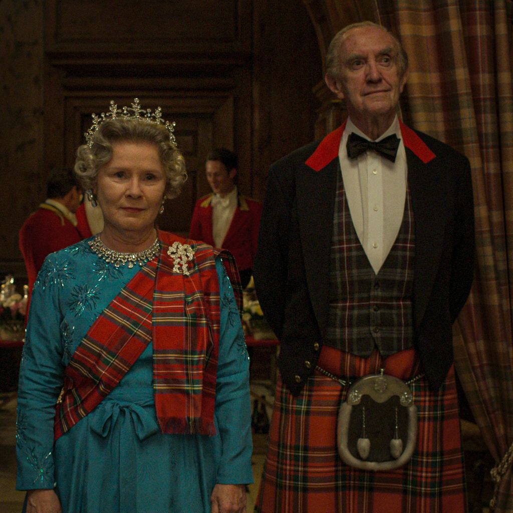 Imelda Staunton und Jonathan Pryce in "The Crown"