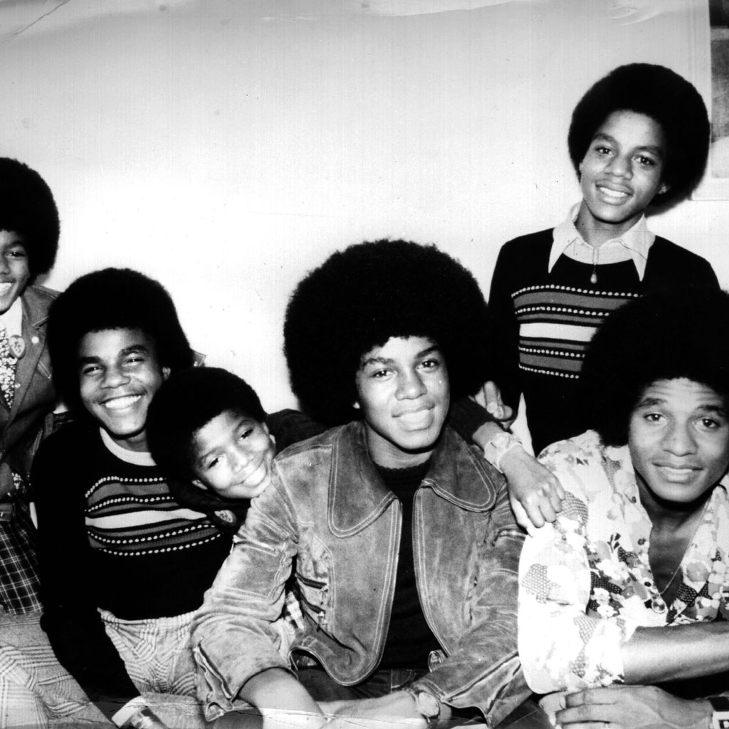 Die Band The Jackson 5 im Oktober 1972