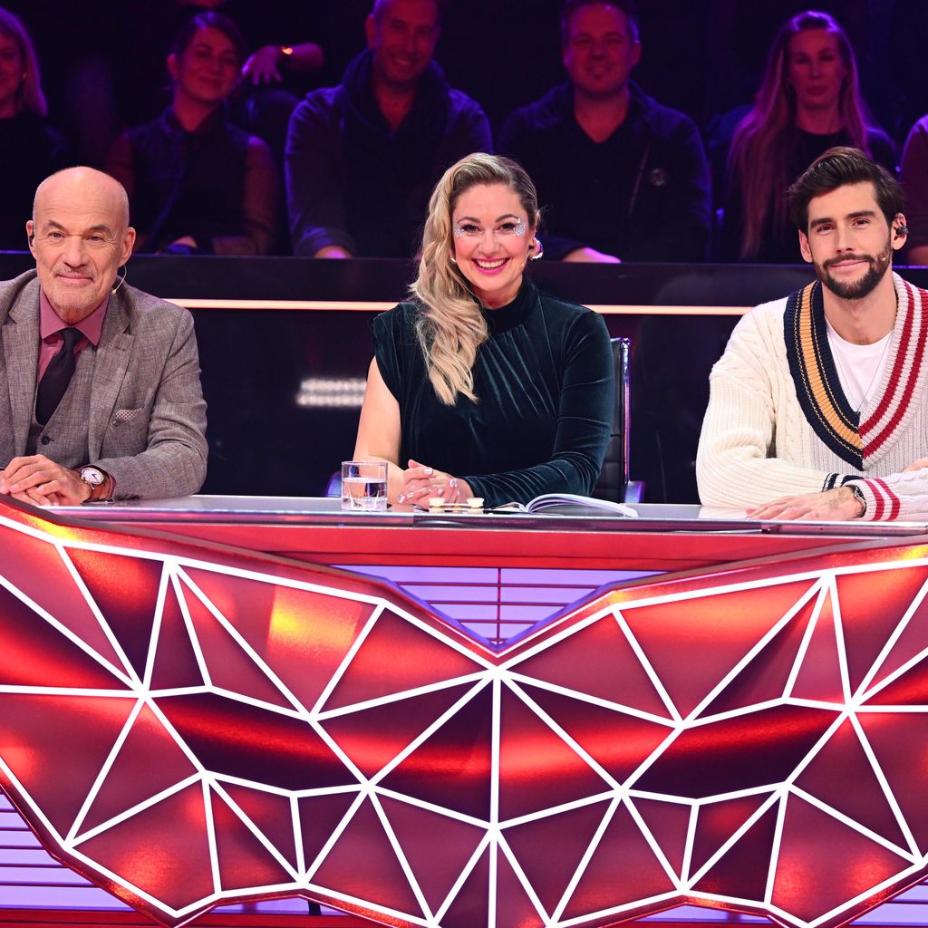 Heiner Lauterbach, Ruth Moschner und Álvaro Soler – "The Masked Singer"-Jury 2023