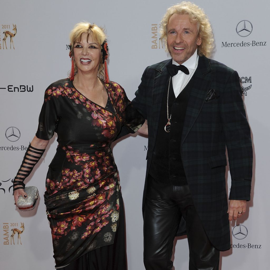 Thea und Thomas Gottschalk 2011 in Wiesbaden