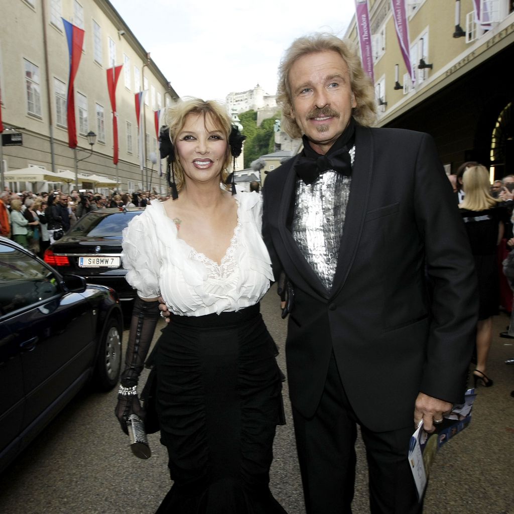 Thea und Thomas Gottschalk bei der Eröffnung des Salzburg Festivals 2009
