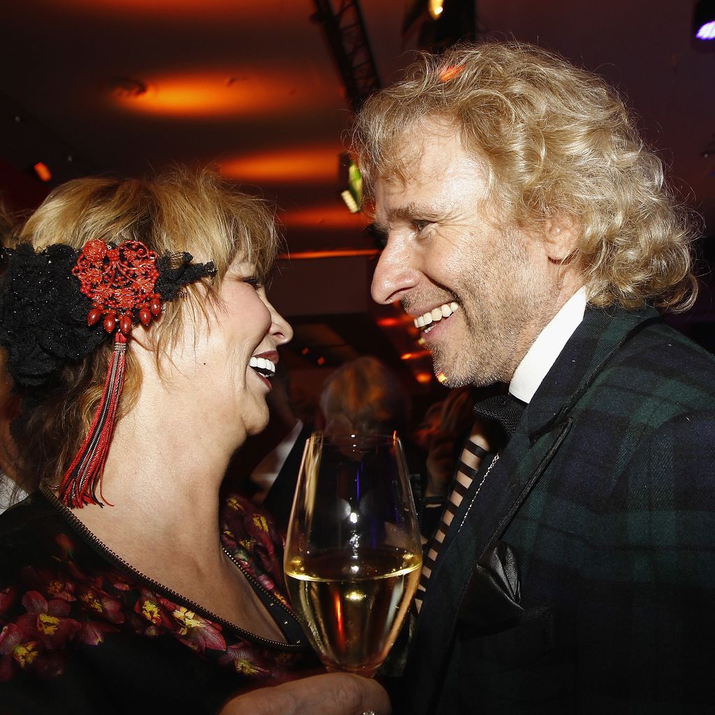 Thea und Thomas Gottschalk 2011 in Wiesbaden
