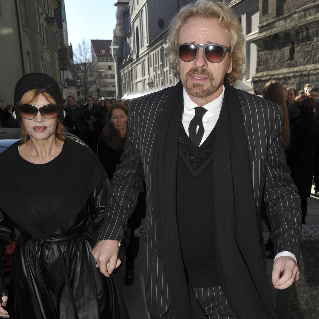 Thea und Thomas Gottschalk 2011 in München