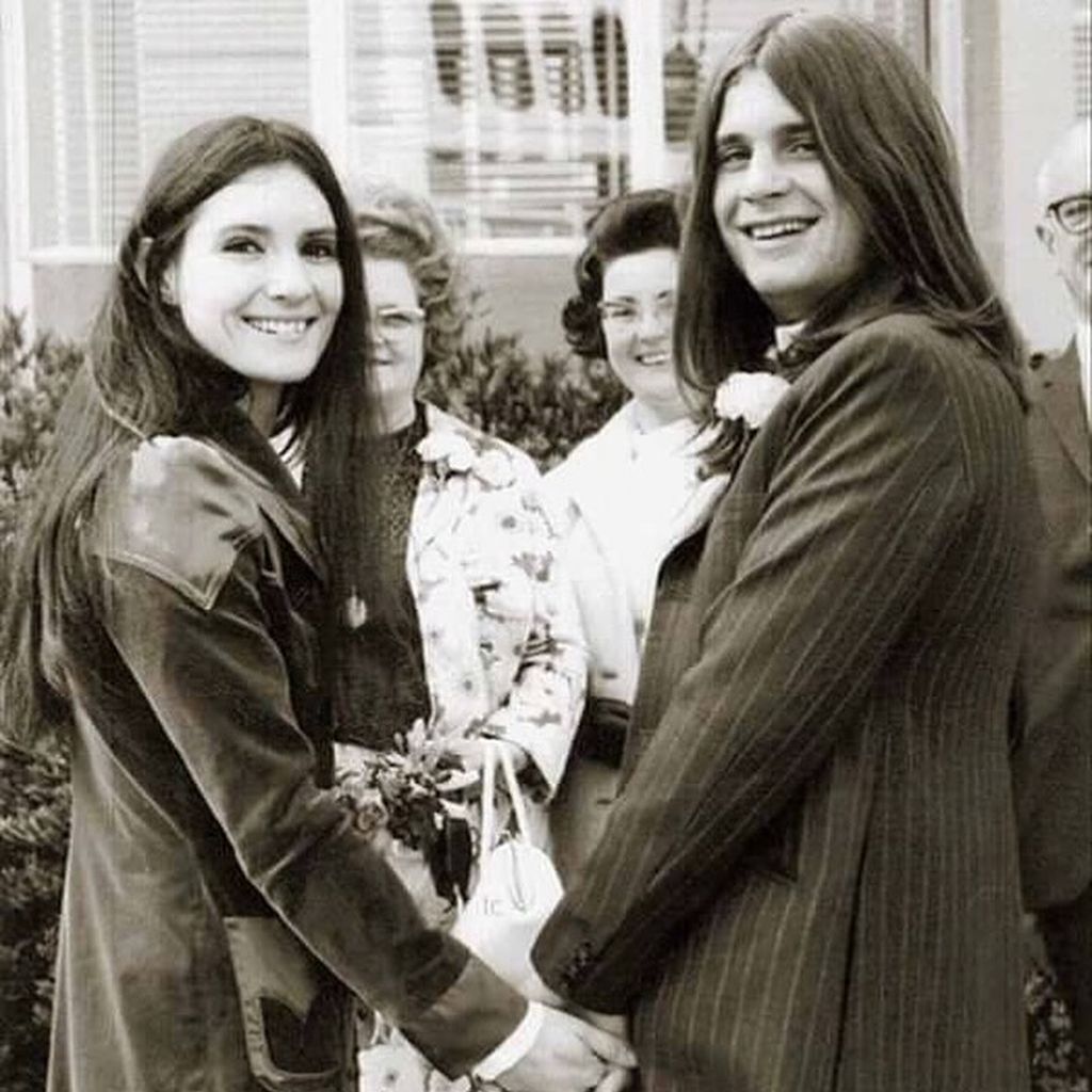 Thelma Riley und Ozzy Osbourne, 1971